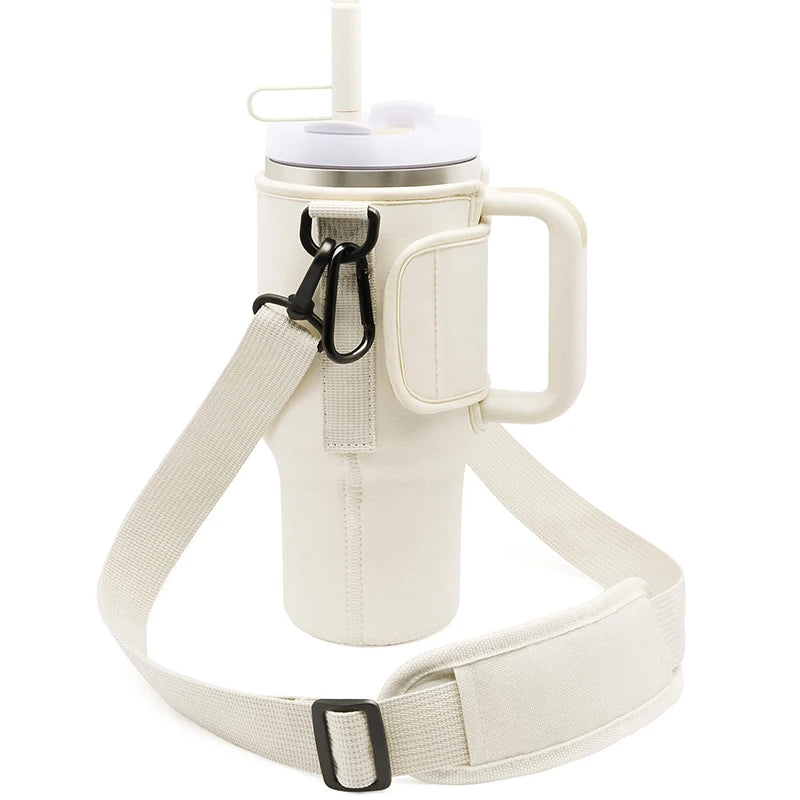 Water Bottle Carrier Bag – Fits Stanley 40oz Tumblers