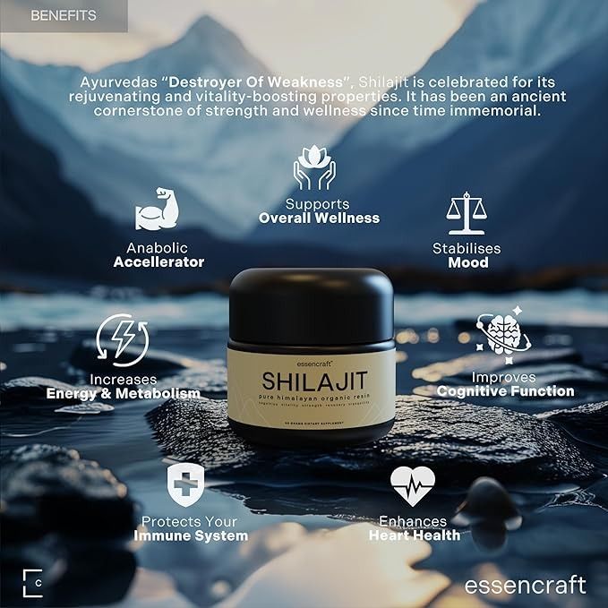 ™ Organic Himalayan Shilajit | Free Shipping