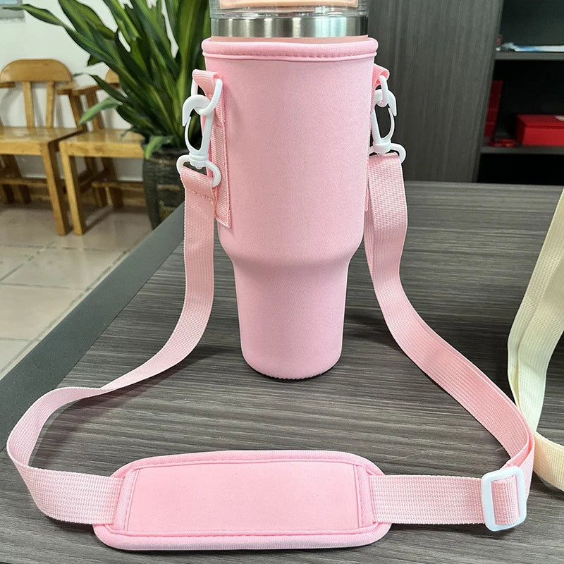 Water Bottle Carrier Bag – Fits Stanley 40oz Tumblers
